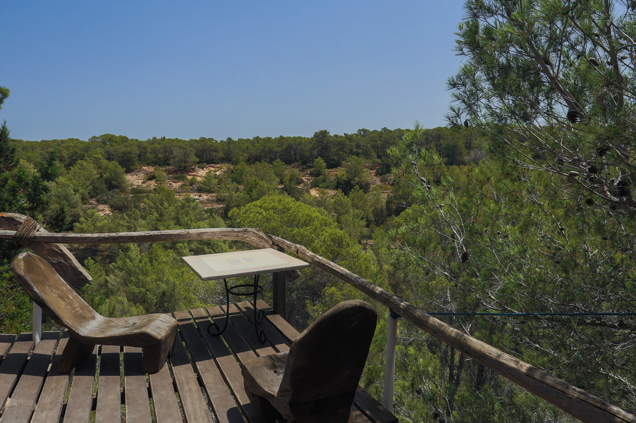 El Nido - Terrace with Forest View